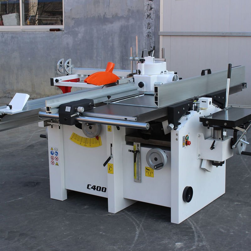 Máquina de combinación de trabajo de madera multifunción horizontal 5 en 1 para profesionales