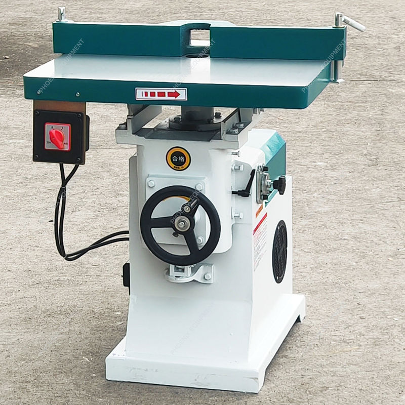 Máquina de fresado vertical de alta velocidad para mesa de fresado de madera sólida de un solo eje